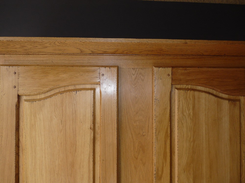 Armoire chêne rustique, armoire 2 portes campagne