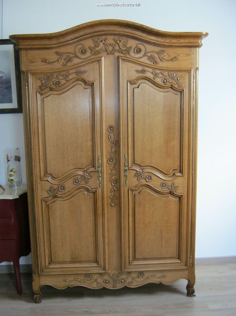 Armoire en bois massif - Armoire de Normandie - Armoire en chêne rustique