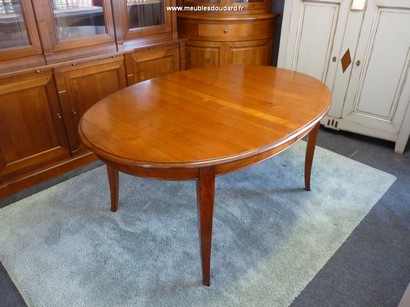 Table merisier massif