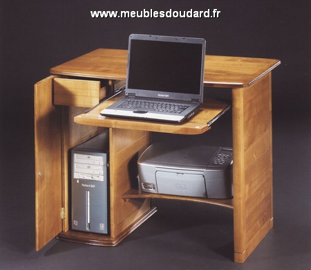 bureau ordinateur bois