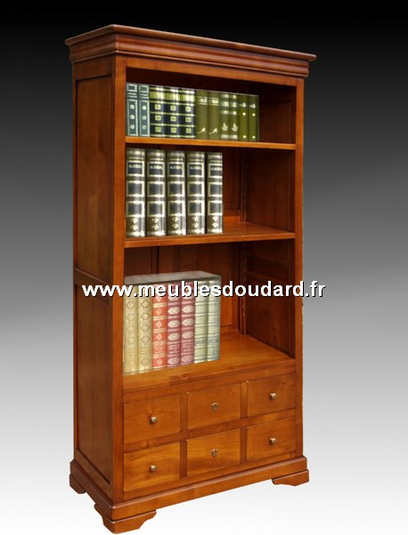 Petite bibliothèque merisier ref 06DH