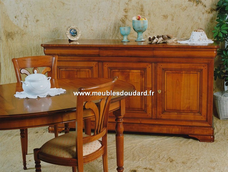 Table Ovale De Salle A Manger En Merisier De Style Louis Philippe