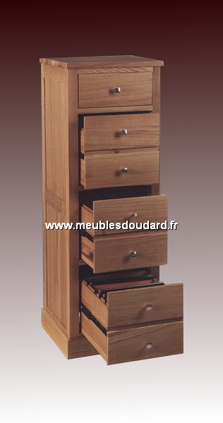 CLASSEUR DE BUREAU À DOSSIERS SUSPENDUS REF 1269MU CHÊNE